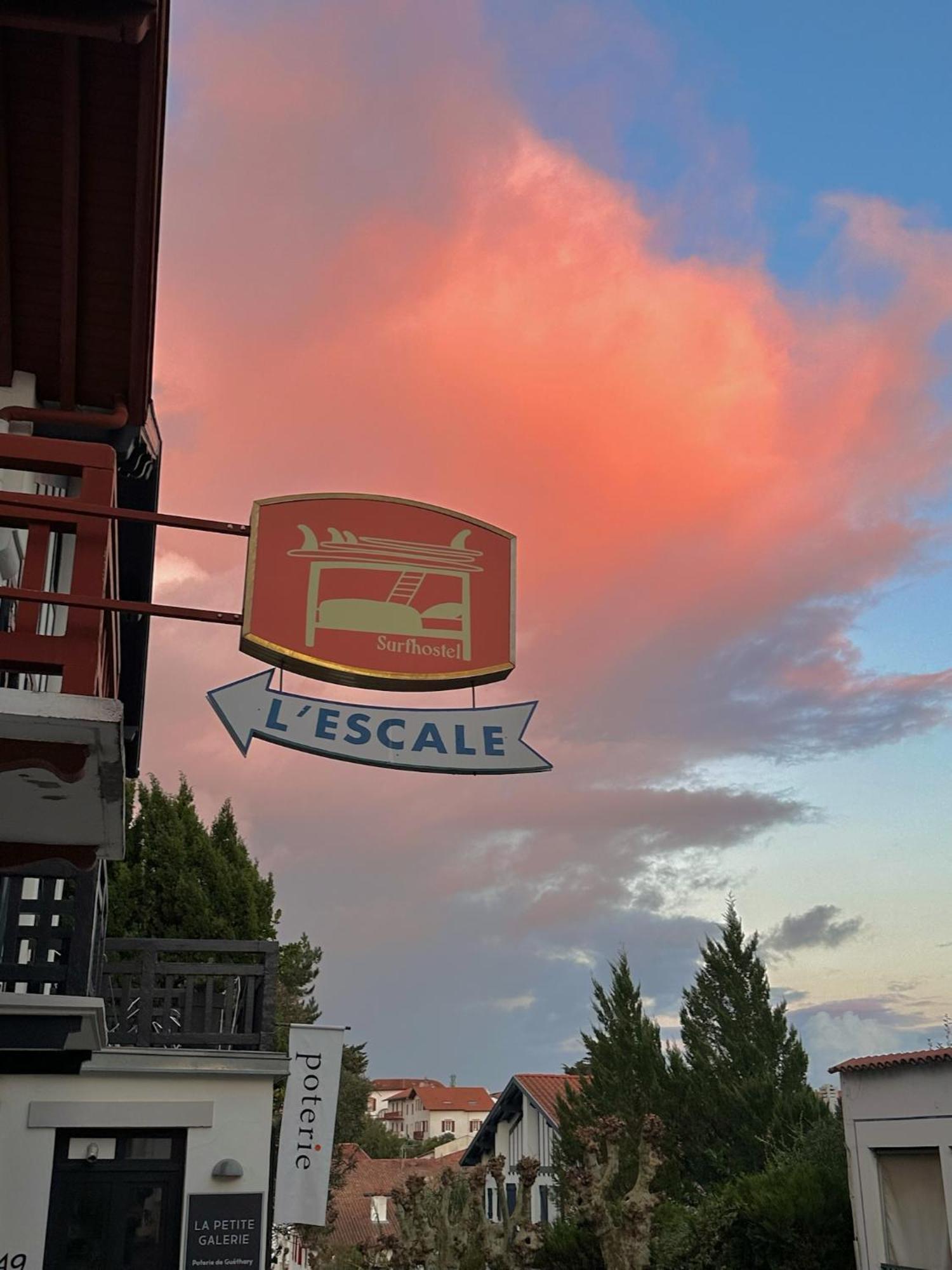 L'Escale Surf Hostel - Auberge De Jeunesse ゲタリー エクステリア 写真